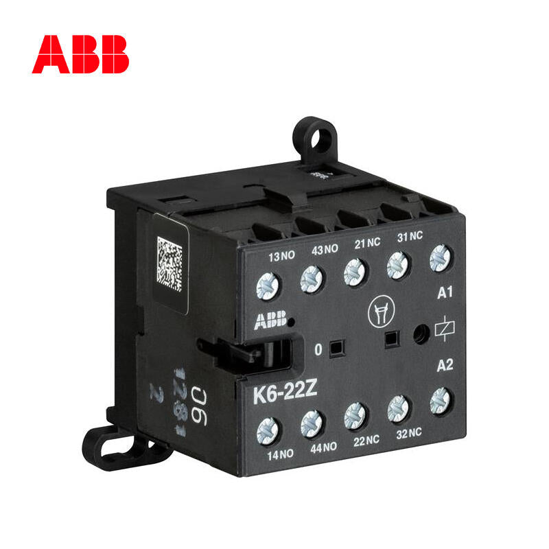 ABB K6-22Z AC Intermediate Relay - 110-127V, 40-415Hz