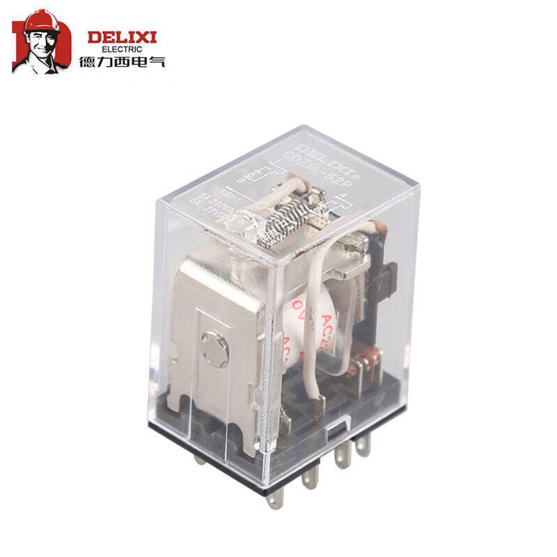 Delixi Electric small relay; CDZ9-52PL (with light) DC220V