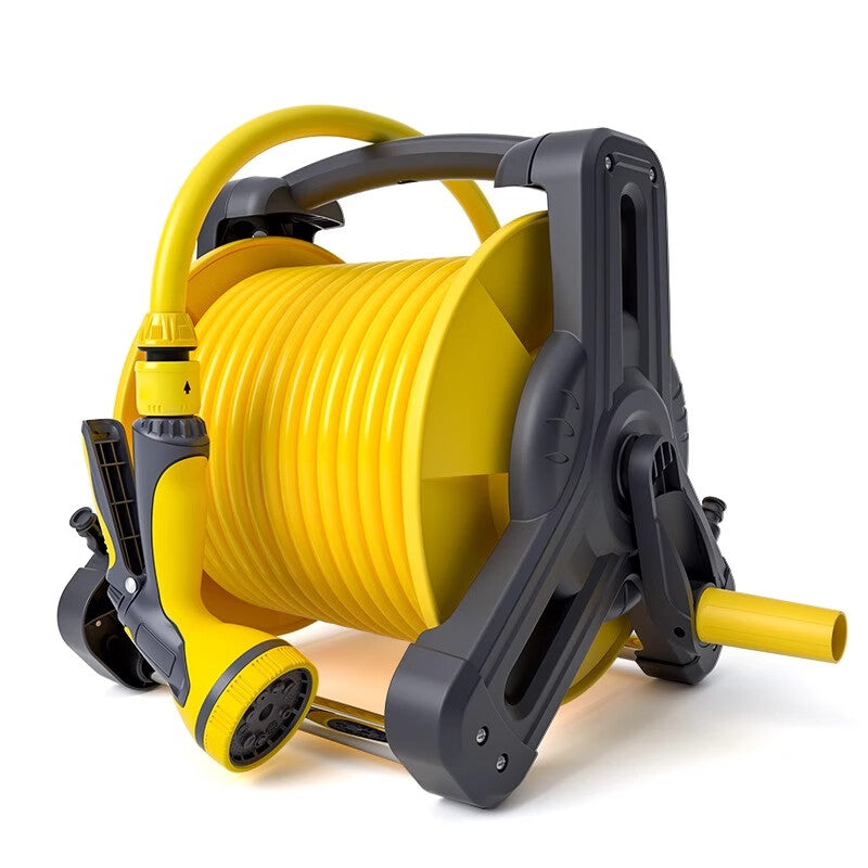 Junwen water pipe coiler hose storage rack watering gun hose reel hose reel water pipe cart shower nozzle water gun hose rack