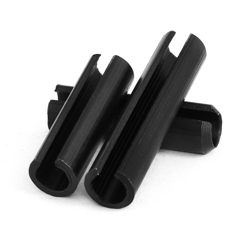 Zhiling 65MN Elastic Pin Cotter Pin Spring Pin Cylindrical Pin Hollow Pin Locating Pin Shaft Pin M5*12 (50 pieces)