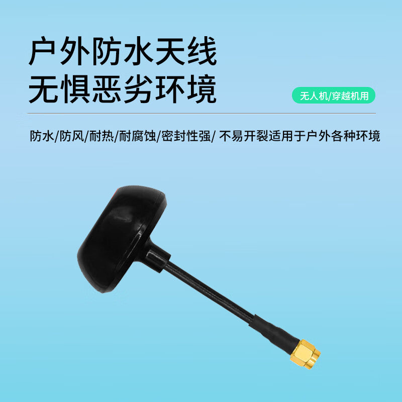 TP-Link External FRV Image Transmission Antenna, High-Gain Dual-Frequency UAV Omnidirectional Remote Control Extended Range Antenna for Model Aircraft, MMCX Right-Handle Male Connector, 5.8G/5dBi, 15.5cm High, PL-FRV-TC11