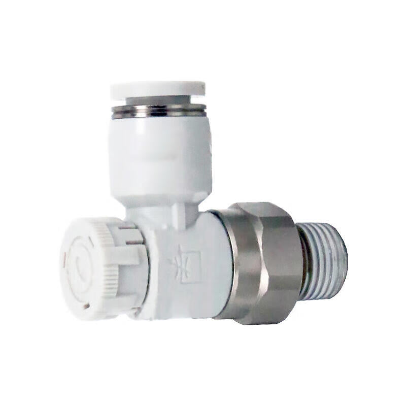 AirTAC Exhaust Throttle Speed Regulator Grey PTL601A