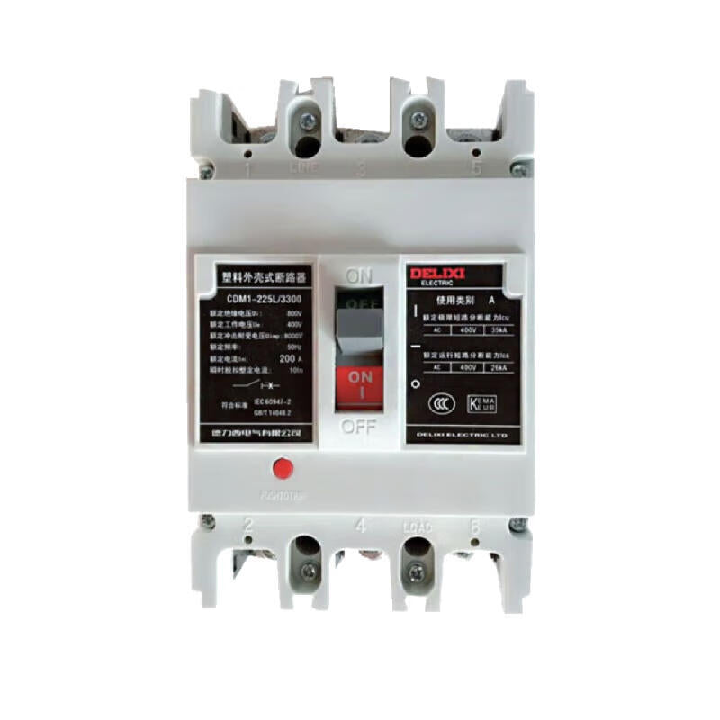 Delixi CDM1-250L/3300 Thermomagnetic Circuit Breaker - 250A