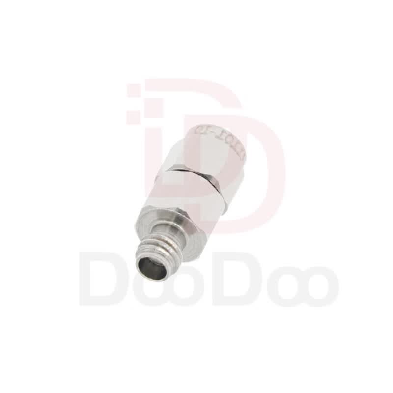 Duoduo Technology 1.0mm Fixed Attenuator, Stainless Steel, 1W, 3dB, DC-110GHz, 1.0-JK, Male/Female, Bidirectional, DA0-6M6F-H03-1W, 1 unit