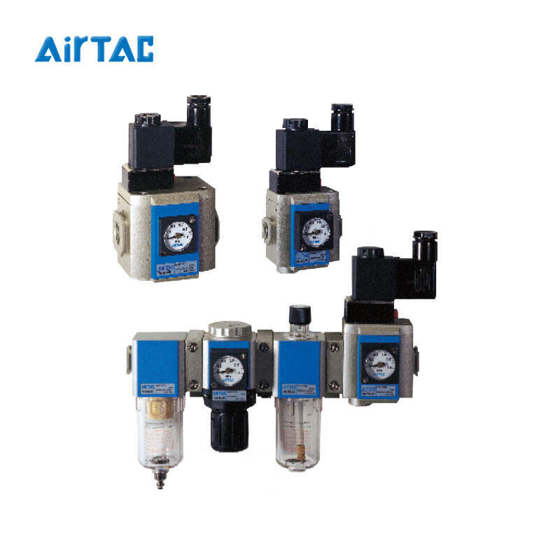 AirTAC air source processing unit, slow-opening valve (attached with single-unit bracket); GV30008C1B