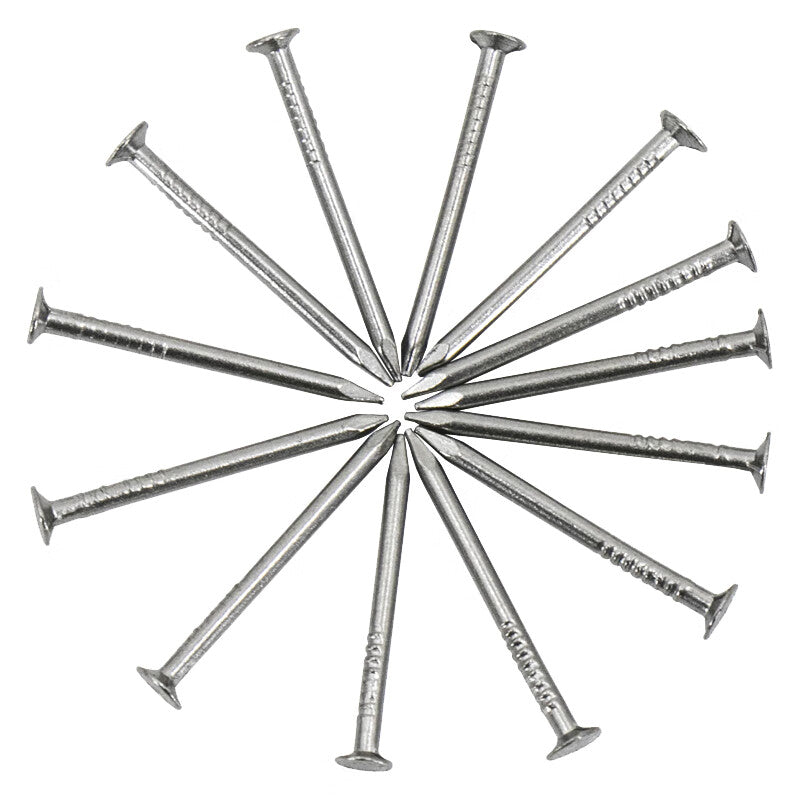 Kyoto nails, iron nails, woodworking nails, 1 kg per bag, 50mm (approximately 385 nails per kg). Unit: bag