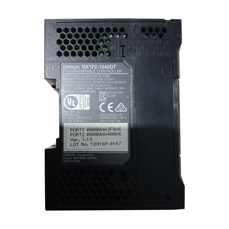Omron PLC module; NX1P2-1040DT