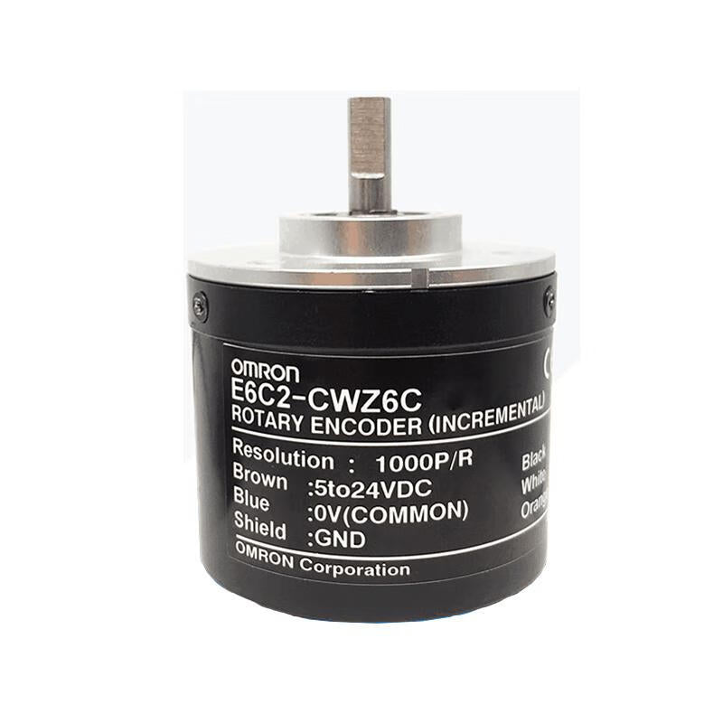 Omron rotary encoder; E6C2-CWZ6C-10 500P/R 5M BY OMS