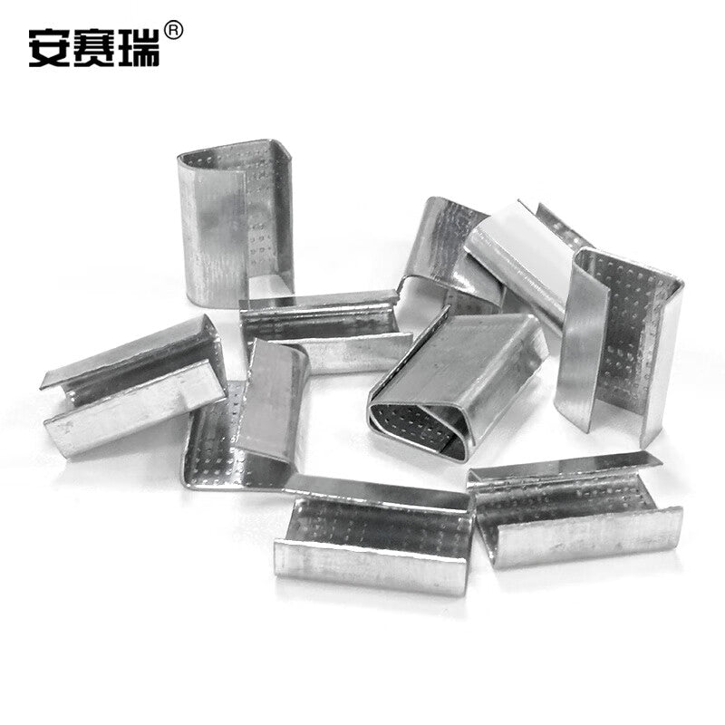 Anseri Plastic Steel Strapping Buckle, Anti-slip Tightening Accessory, Suitable for 19mm, 1kg 2A01164