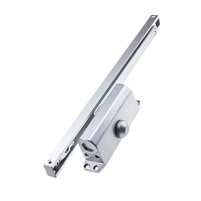 THOMEI Fire Door Fully Automatic Hydraulic Buffer Door Closer 85KG 90-degree Positioning Track Closer Single Door Household