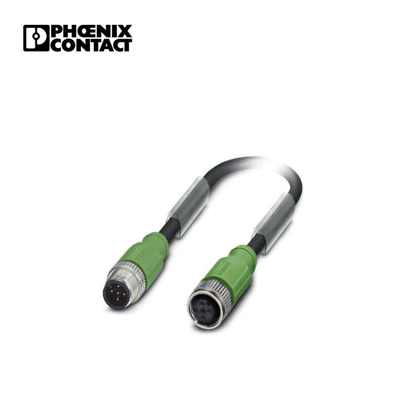 Phoenix sensor/actuator cable; SAC-5P-M12MS/ 5,0-PUR/M12FS SH