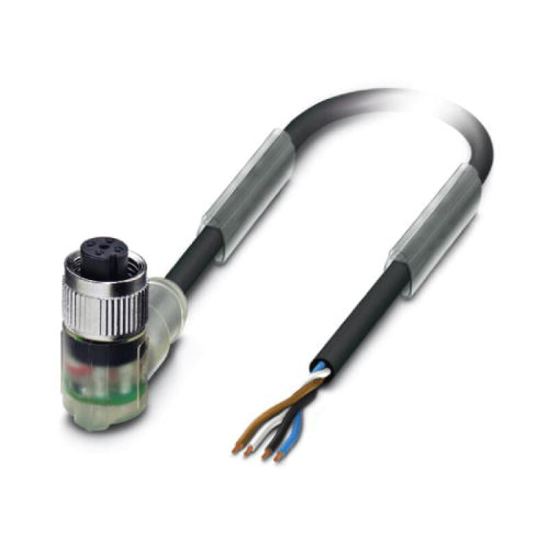 Phoenix sensor/actuator cable; SAC-4P- 1,5-PUR/M12FR-3L