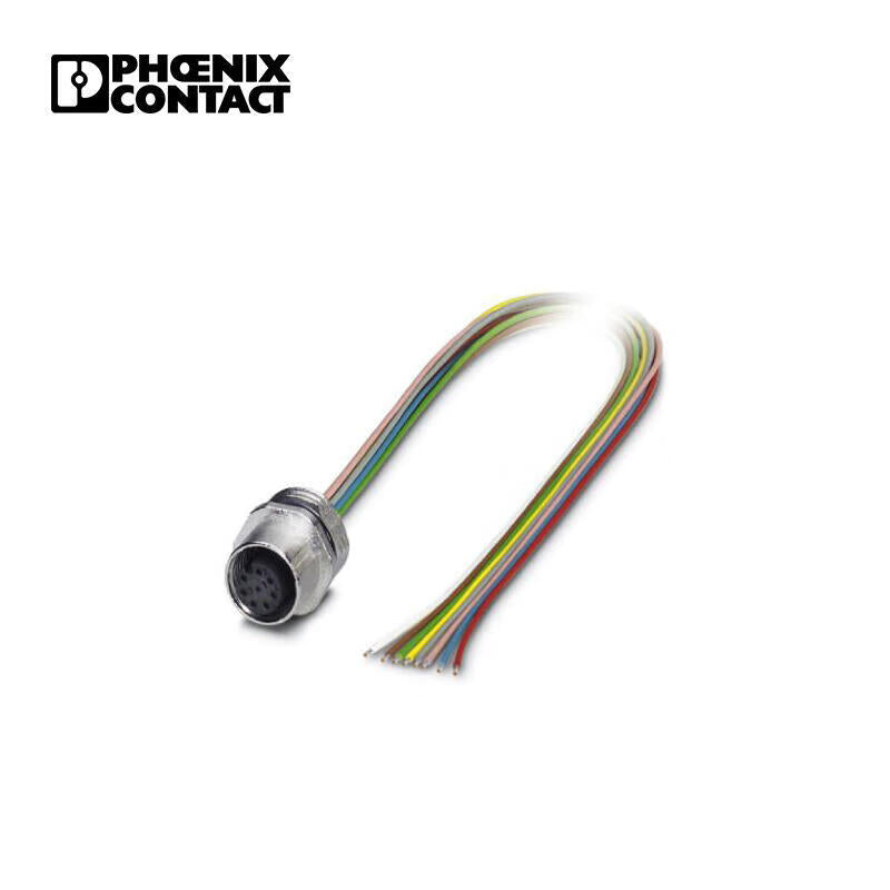 Phoenix sensor/actuator socket; SACC-E-M12FS-8CON-PG9/0,5