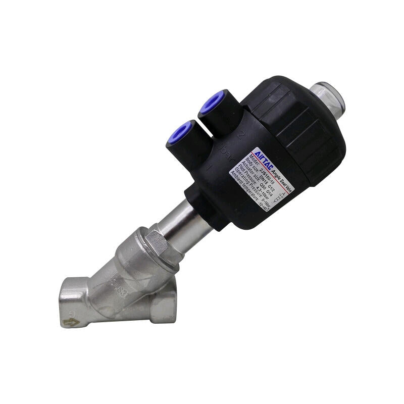 AirTAC 2JS15015Q40G Angle Seat Valve, 2-Port 2-Position
