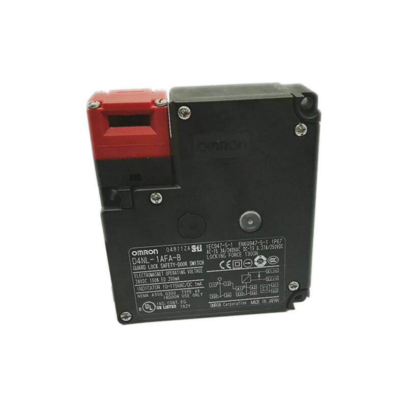 Omron electromagnetic locking safety door switch; D4NL-1AFA-B