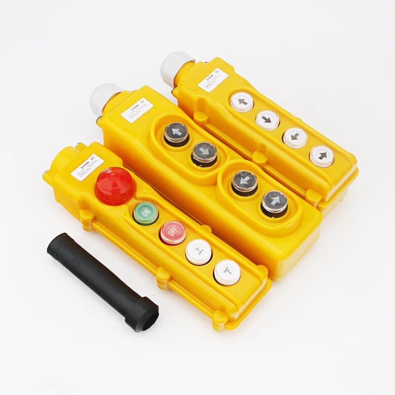 Baidate COB-61 62 63 64A BH Rainproof Crane Control Switch Lifting Button Electric Hoist Operating Handle COB-62A (4 pieces)