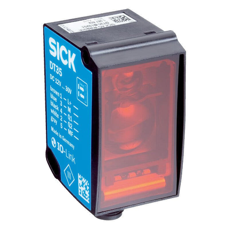SICK mid-range laser distance sensor; DT35-B15251