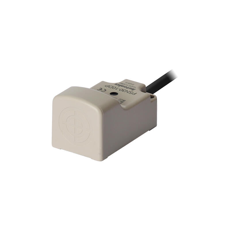Autonics inductive square proximity switch 3-wire cable 2m detection distance 10mm PNP; PSN30-10DP