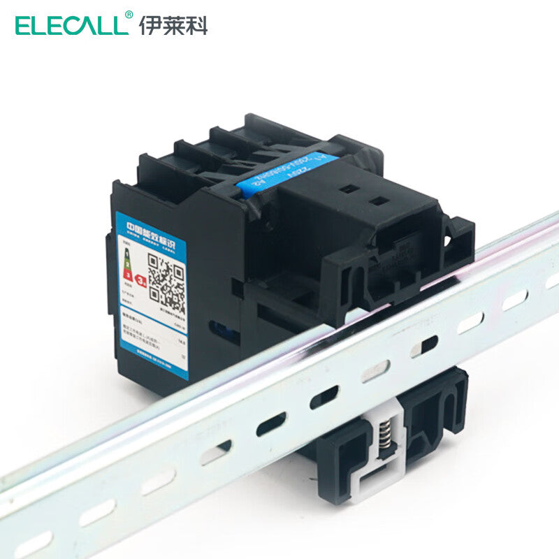 ELECALL AC contactor 32A CJX2-3210 مرحل اتصال أحادي الطور AC220V