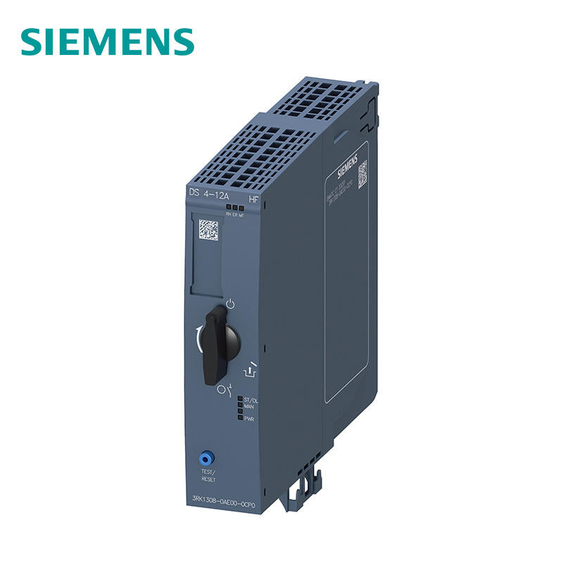 Siemens direct starter electronic switch electronic overload protection maximum 5.5kW/400V; 4.0A to 12A high performance including fan (3RW4928-8VB00); 3RK13080AE000CP0