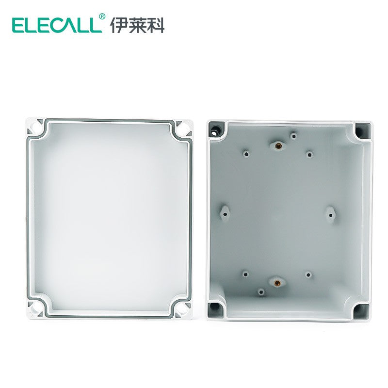 ELECALL waterproof box ABS material dustproof IP67 waterproof plastic distribution box surface-mounted control box 140*170*100