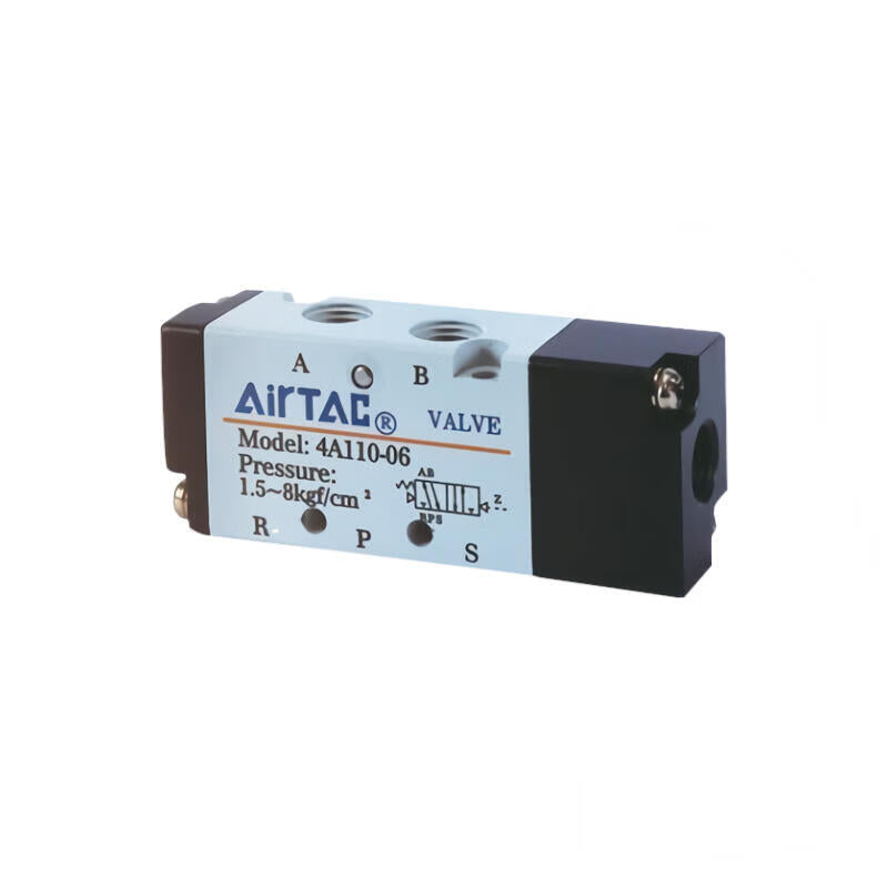 AirTAC 2-position 5-way single air control valve; 4A11006
