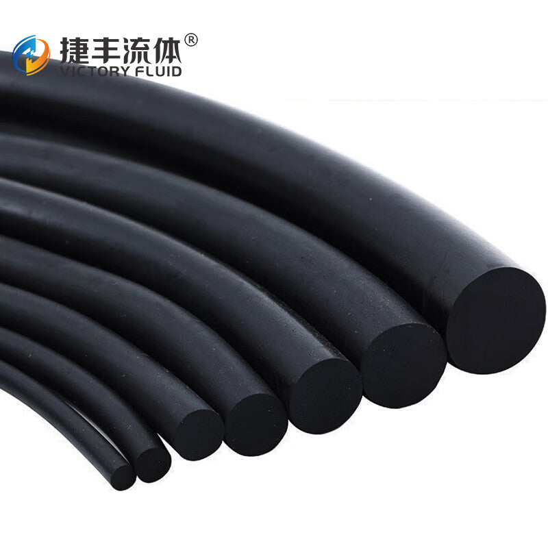 Jiefeng Fluid JF-702 Nitrile Rubber O-ring Seal Strip φ3mm/meter