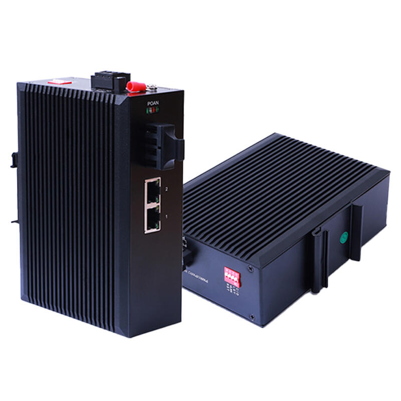 LonHand Industrial Ethernet Switch 2 electrical ports 1 optical port USR-SDR021