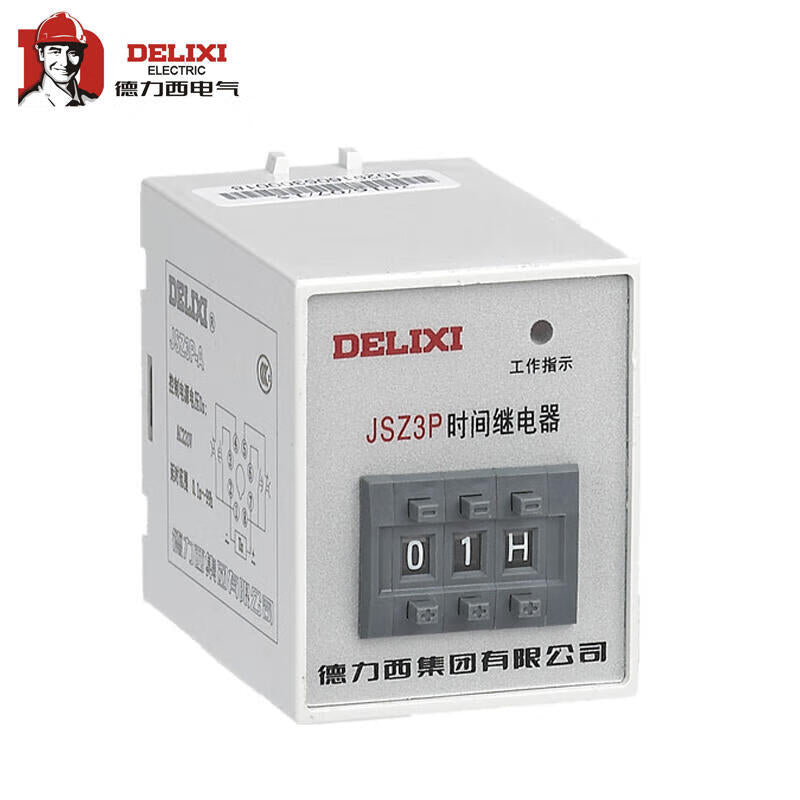 Delixi Electrical electronic time relay; JSZ3P-A 99 seconds 220V
