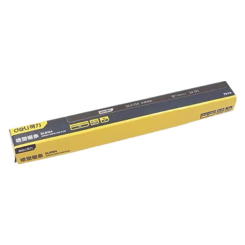 Deli Tools 12-inch 24T Hacksaw Blade; DL6104