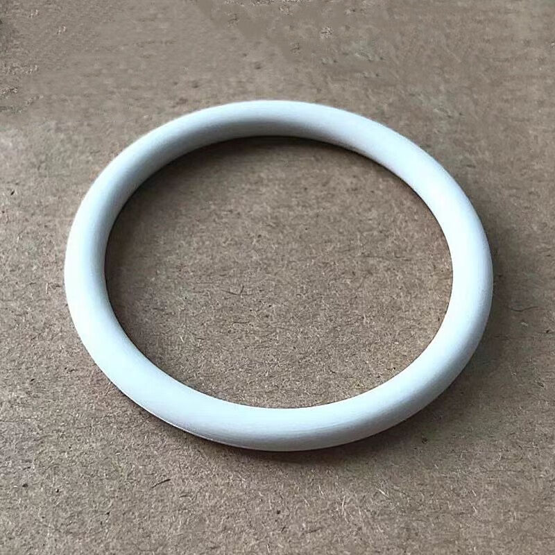 ZHIDE fluorosilicone O-rings, 51.7*44.7*3.5mm, milky white.