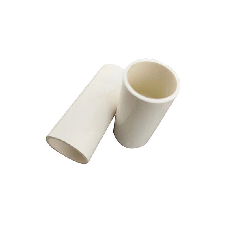Steel-reinforced PVC conduit, white, direct-connector, extended fittings, one price, diameter 32mm.