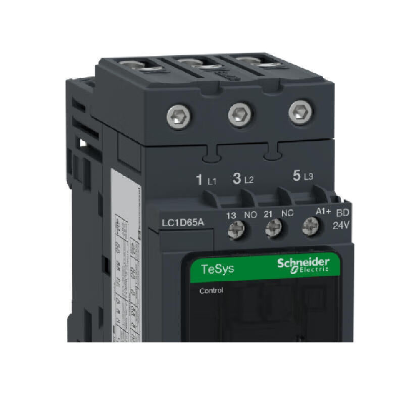 Schneider Electric TeSys D Series 65A AC Contactor with DC Coil