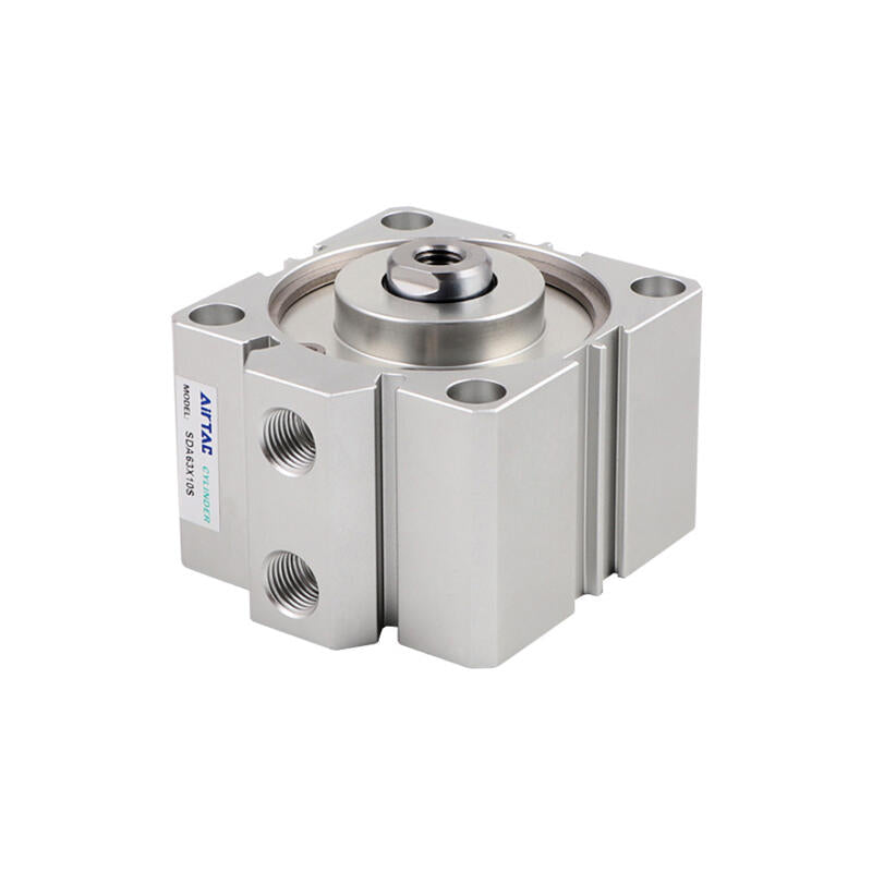 AirTAC ultra-thin cylinder, double acting, internal thread piston rod, with magnet ring; SDA63X20S