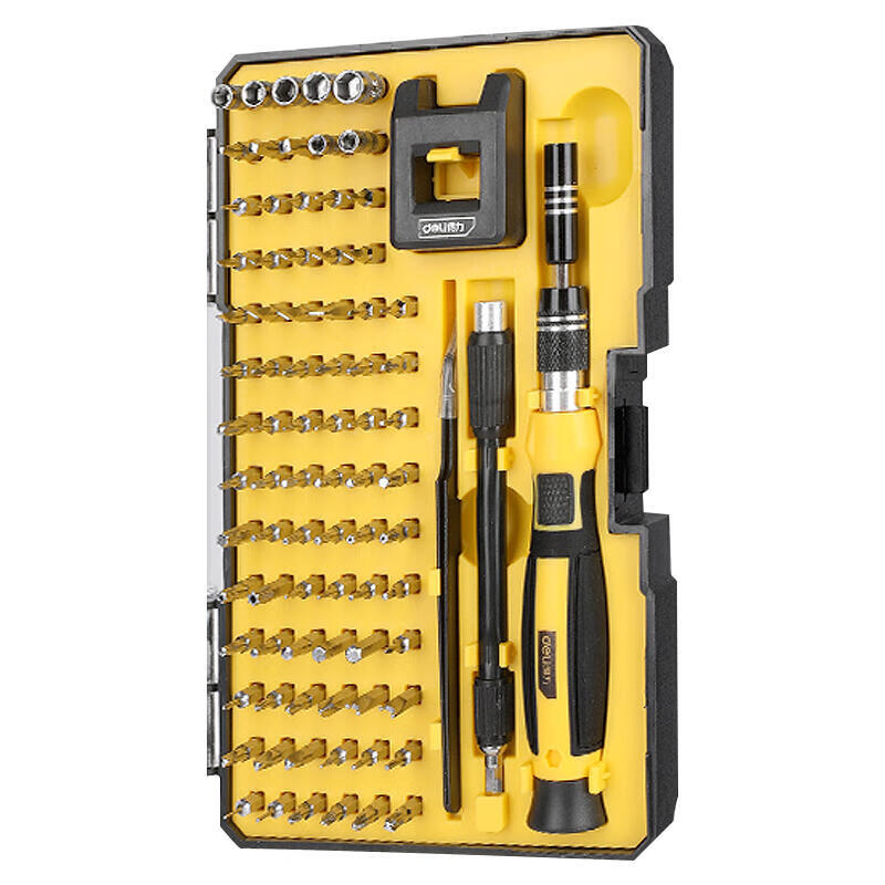 DELI Tools Precision Screwdriver 85-Piece Set DL1085D