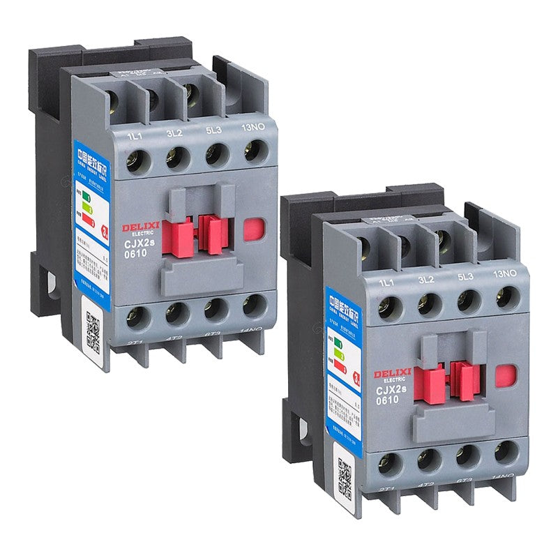 Delixi Electrical AC Contactor CJX2s-1210 24V 50/60Hz CJX2S1210B7