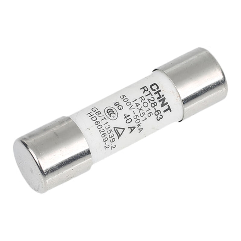 Chint cylindrical cap fuse RT28-63 (RO16) 40A 10 pieces/box