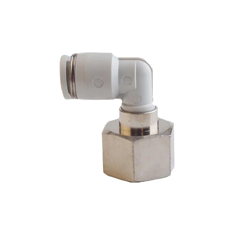 AirTAC L-Type Female Thread Pipe Fitting M5 for φ6mm Pipe