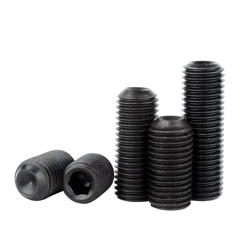 Bocai 12.9 grade black machine-made hex socket head cap screws, M8x10 (200 pieces/pack)