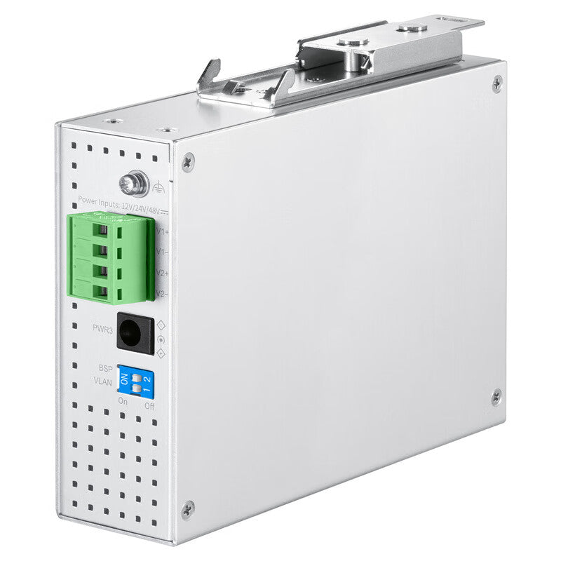 TP-LINK industrial Ethernet switch; TL-SL1216 industrial grade, 16 ports, provides 14 100M adaptive RJ45 ports, 2 100M adaptive RJ45 ports, industrial grade operating temperature: -40℃~75℃