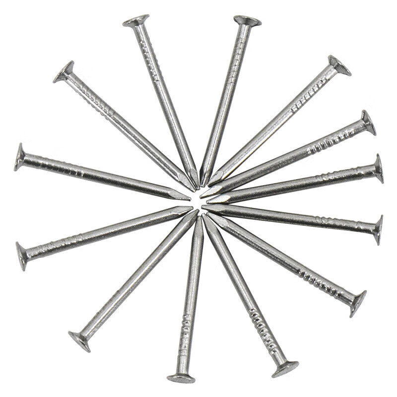Shuoda Jianlian Woodworking Nails, Special Construction Site Nails, Round Steel Nails, 80mm (1KG/bag)