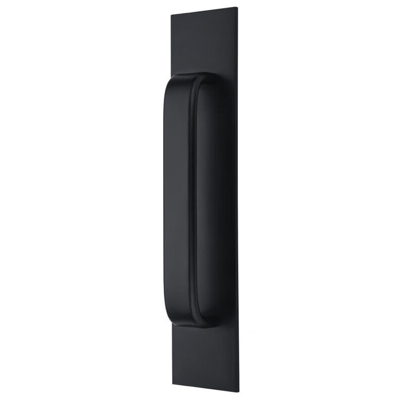 DUO-BLMLS2 - No-drill glass door handles, adhesive-backed surface-mounted sliding door handles, aluminum alloy door handles (2-pack)