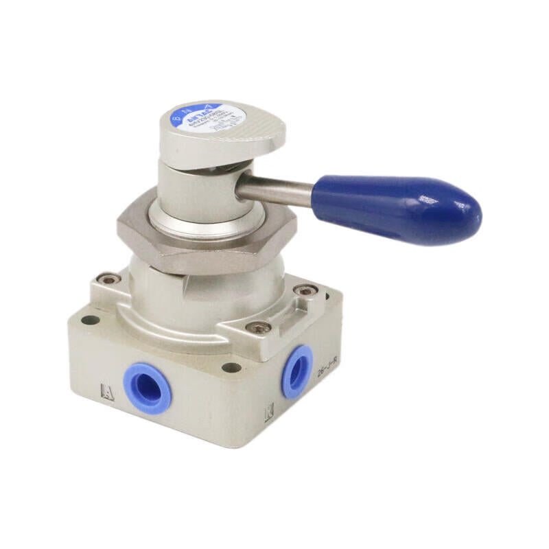 AirTAC 3-position 4-way hand valve; 4HV33008SL