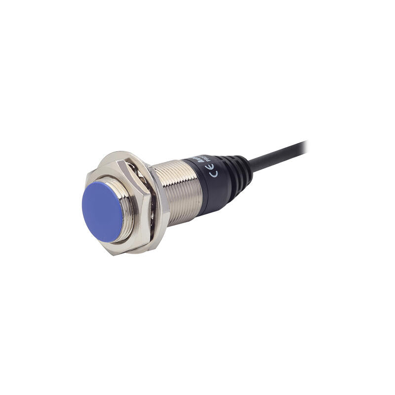 Autonics inductive cylindrical long-distance proximity switch 3-wire cable 2m detection distance 7mm NPN; PRD18-7DN2