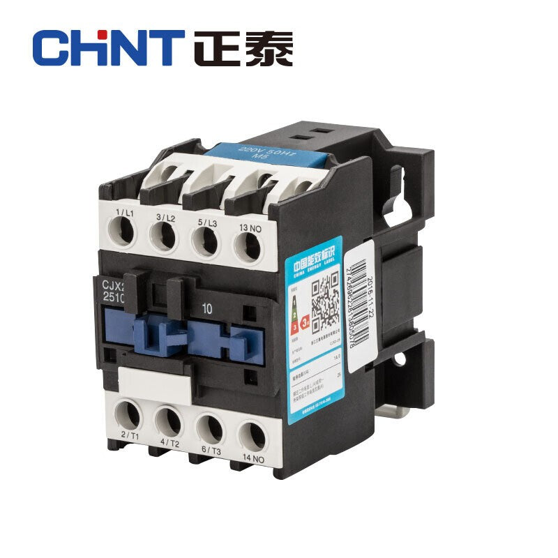 Chint CJX2-2510 220V AC Contactor Relay with AC Coil