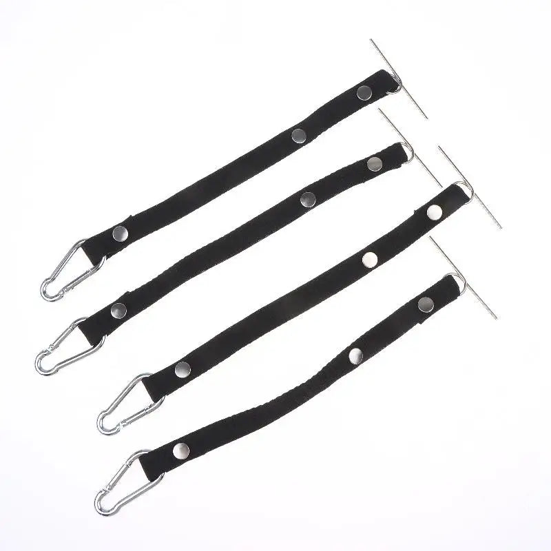 1/4pcs Electrical Tape Holder Adjustable Tape Waist Hanging Tool With Hook For Tool Belt Bag Accessories Electrician Black