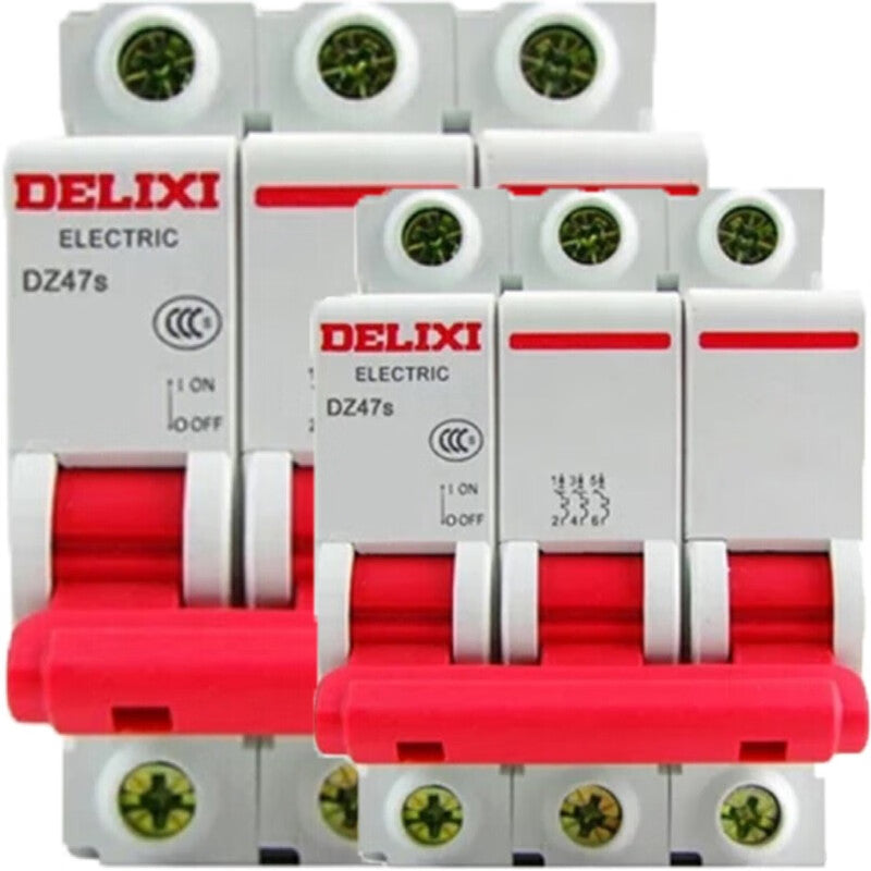 DELIXI-ELECTRIC small circuit breaker-air switch-DZ47S-D-3P-10A/piece