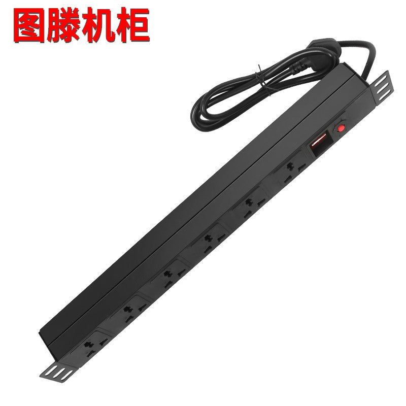 Tuten 10A 6-Hole PDU Socket, 500W Power Strip