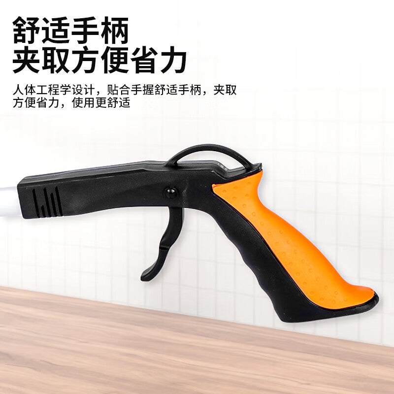Chuke Folding Magnetic Trash Clip, Extended Handle Cleaning Picker for Sanitation and Gardening