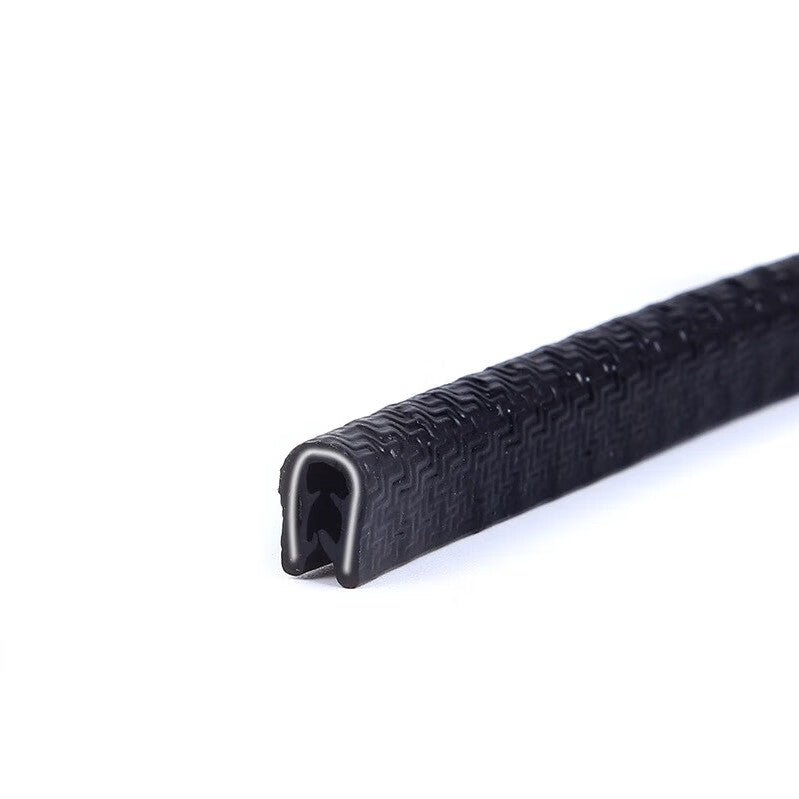 Xijun U-shaped skeleton sealing strip, U-shaped rubber sealing strip, cable tray cover, cut-resistant handle, height 13mm, width 8mm (2-4mm), 5 meters.